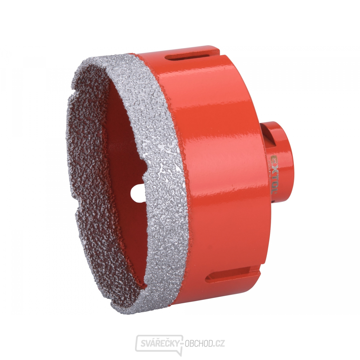 Korunka vykružovací diamantová EXTOL PREMIUM, O 83mm, závit M14