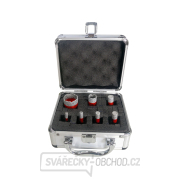 Sada 7ks vykružovacích diamantových korunek EXTOL PREMIUM, O 6-8-10-12-14-20-35mm, závit M14 Náhled