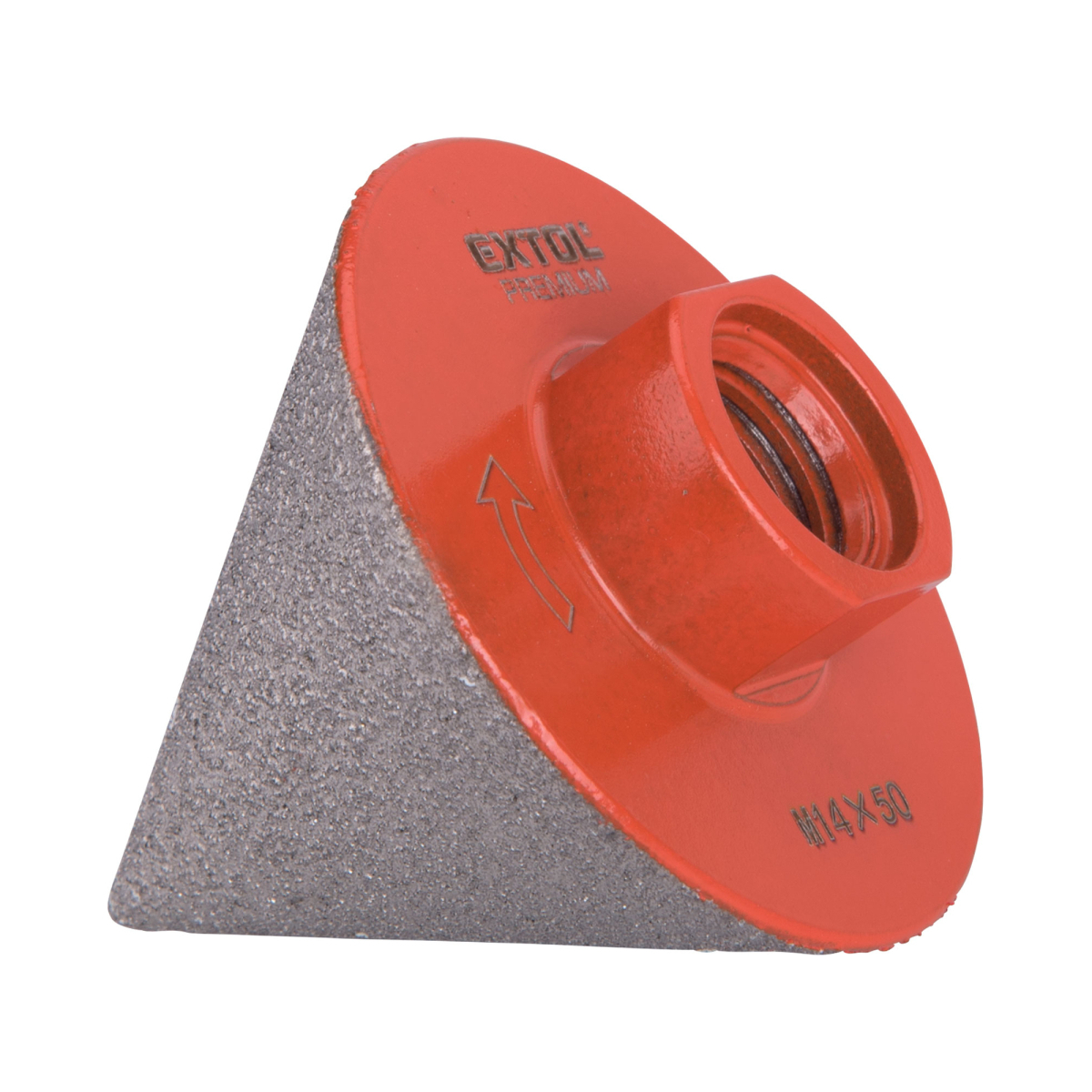 Levně Korunka brusná diamantová kónická EXTOL PREMIUM, O 2-50mm, závit M14 8801852