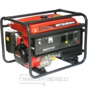 Třífázová elektrocentrála MITSUBISHI MGE 6700 s Rámem a velkou nádrží gallery main image