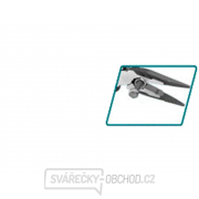 Kleště půlkulaté zahnuté TOTAL, 200mm, industrial Náhled