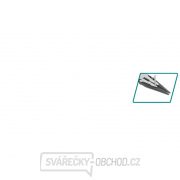 Kleště půlkulaté zahnuté TOTAL, 200mm, industrial náhled