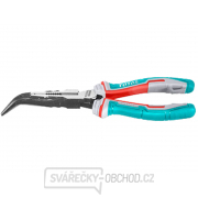 Kleště půlkulaté zahnuté TOTAL, 200mm, industrial gallery main image