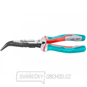 Kleště půlkulaté zahnuté TOTAL, 200mm, industrial gallery main image