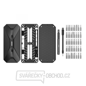 Precizní šroubovák se sadou vyměnitelných bitů JAKEMY JM-8175 Precizní šroubovák se sadou vyměnitelných bitů JAKEMY JM-8175 gallery main image