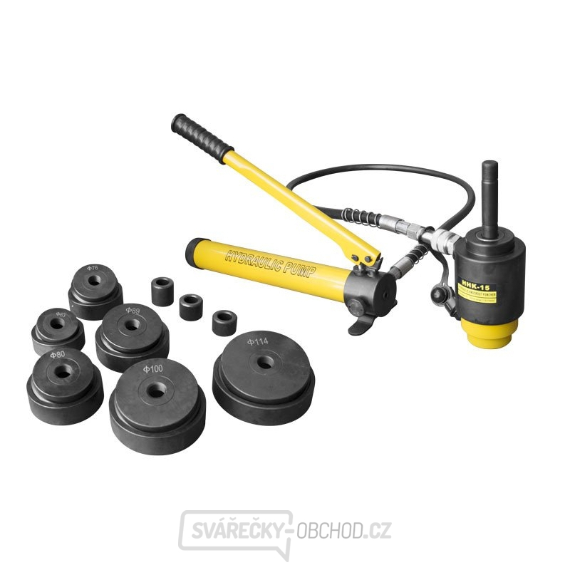 Děrovač plechu s ruční hydraulickou pumpou GenborxHHK-15
