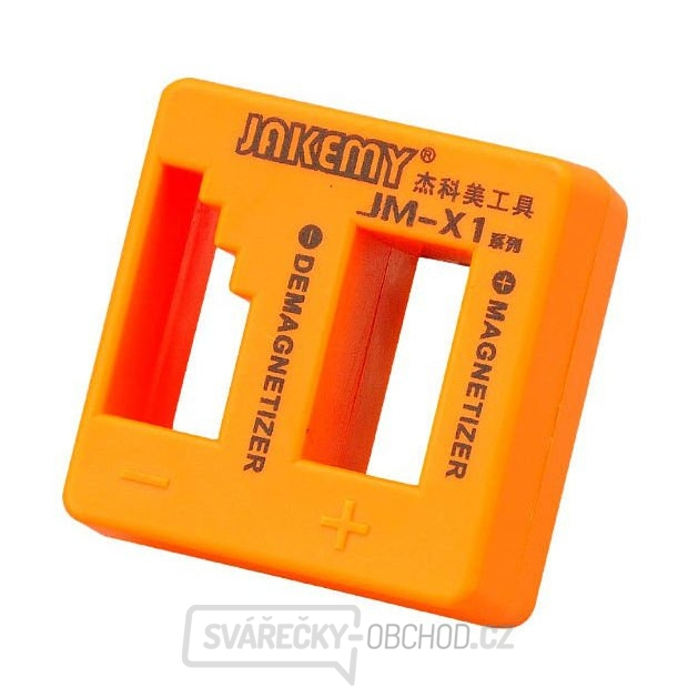 Magnetizér a demagnetizér šroubováků JAKEMY, bitů JM-X1