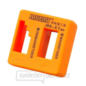 Magnetizér a demagnetizér šroubováků JAKEMY, bitů JM-X1 Magnetizér a demagnetizér šroubováků JAKEMY, bitů JM-X1 gallery main image