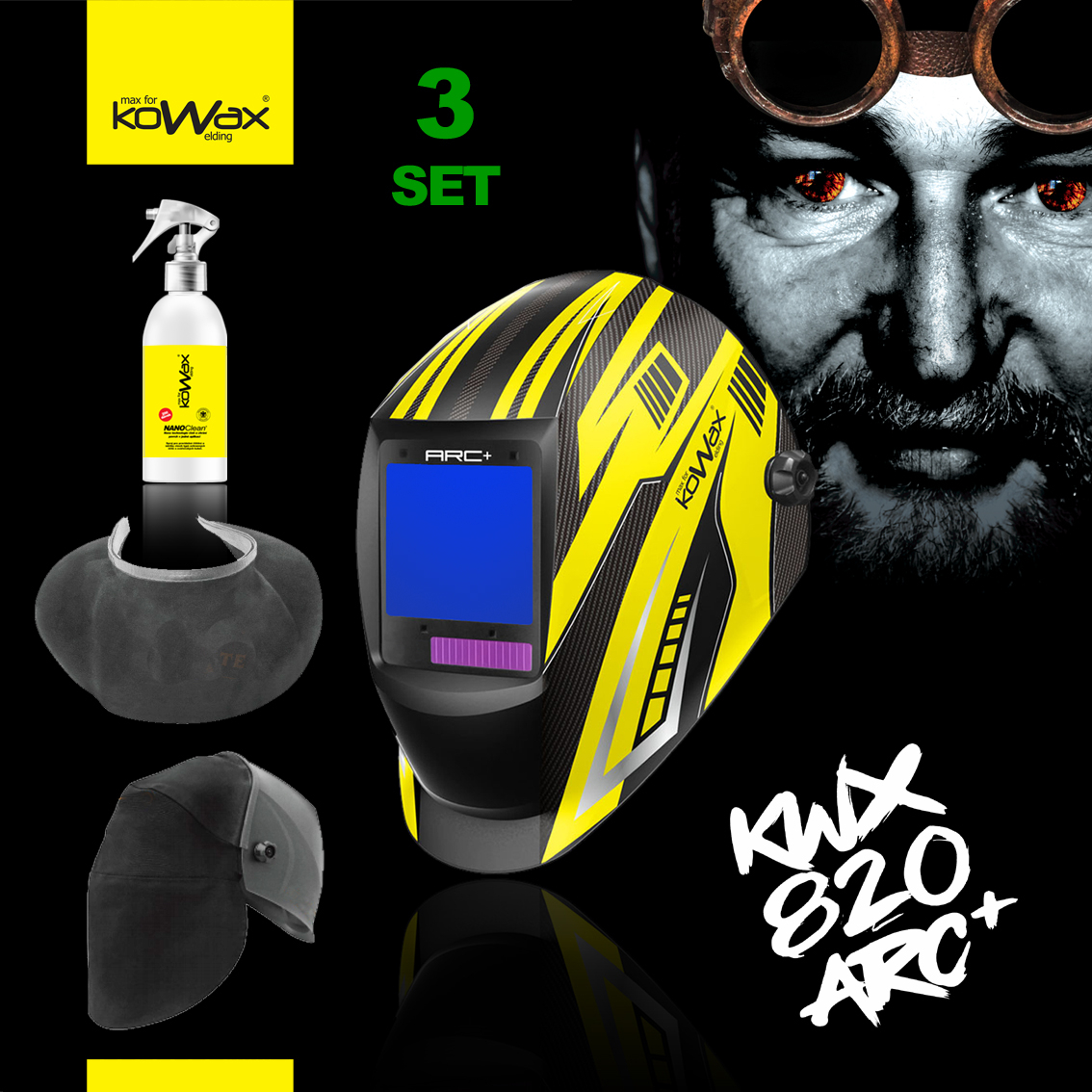 Kukla samostmívací KOWAX KWX820ARC+ SET 3 KWX820ARC-_S03A