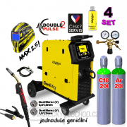 KOWAX GeniMig®350DP LCD5 SET 4 + Co2 Láhev + Argon Láhev + Ventil + Sprej + Hořák + Kabely Náhled