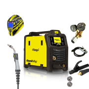 KOWAX GeniMig®240DP LCD SET + Hořák + Kukla + Ventil + Kabely náhled