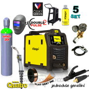 KOWAX GeniMig®240DP LCD SET + Hořák + Kukla + Ventil + Podvozek + Argon Láhev + Sprej + 5kg Drát + Kabely Náhled