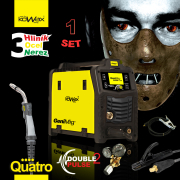 KOWAX GeniMig®240DP LCD SET 1Qb + Hořák + Ventil + Držák elektrod + Zem. Kábel Náhled