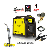 KOWAX GeniMig®240DP LCD SET 1Qb + Hořák + Ventil + Držák elektrod + Zem. Kábel Náhled