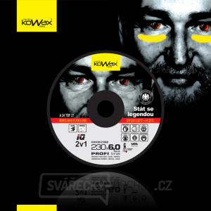 Brusný kotouč KOWAX IQ 2v1 230x6,0 Brusný kotouč KOWAX IQ 2v1 230x6,0 gallery main image