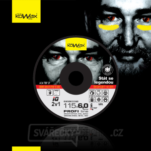 Brusný kotouč KOWAX IQ 2v1 115x6,0 Brusný kotouč KOWAX IQ 2v1 115x6,0 gallery main image