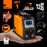 PANTERMAX Svářecí invertor MMA200LCD® SET1 (MMA/TIG) náhled