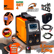 PANTERMAX Svářecí invertor MMA200LCD® SET4 (MMA/TIG) Náhled