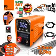 PANTERMAX Svářecí invertor MMA195LCD® SET4 (MMA/TIG) Náhled
