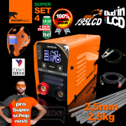 PANTERMAX Svářecí invertor MMA195LCD® SET4 (MMA/TIG) náhled