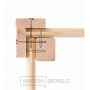 Dřevěný domek KARIBU DAHME 3 (42562) natur LG1701 náhled