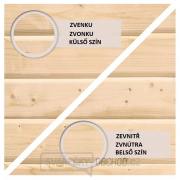 Dřevěný domek KARIBU DAHME 3 (42562) natur LG1701 náhled