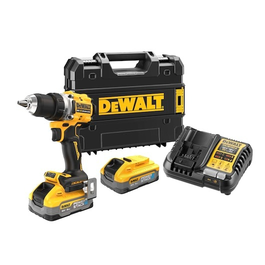 Levně Aku vrtačka 18V 2x5,0Ah DeWALT POWERSTACK DCD800H2T DCD800H2T