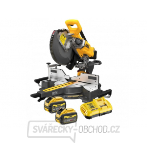 Aku Pokosová pila DeWALT 54V FLEX VOLT 2X 9AH + Baterie a nabíječka Aku Pokosová pila DeWALT 54V FLEX VOLT 2X 9AH + Baterie a nabíječka gallery main image