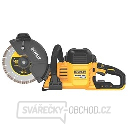 Aku rozbrušovací pila 230mm 54V bez aku a kotouče DeWALT