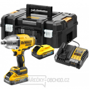 Aku bezuhlíkový rázový utahovák DeWALT DCF900H2T POWERSTACK 18V 1/2