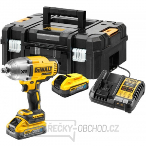 Aku bezuhlíkový rázový utahovák DeWALT DCF900H2T POWERSTACK 18V 1/2