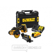 Aku bezuhlíková univerzální řezačka DeWALT DCS438E2T POWERSTACK 18V gallery main image