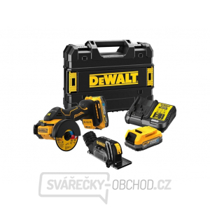 Aku bezuhlíková univerzální řezačka DeWALT DCS438E2T POWERSTACK 18V