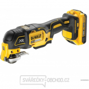 Aku bezuhlíková oscilační multibruska DeWALT DCS356E1T POWERSTACK 18 V Náhled