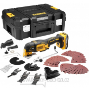 Aku bezuhlíková oscilační multibruska DeWALT DCS356E1T POWERSTACK 18 V Aku bezuhlíková oscilační multibruska DeWALT DCS356E1T POWERSTACK 18 V gallery main image