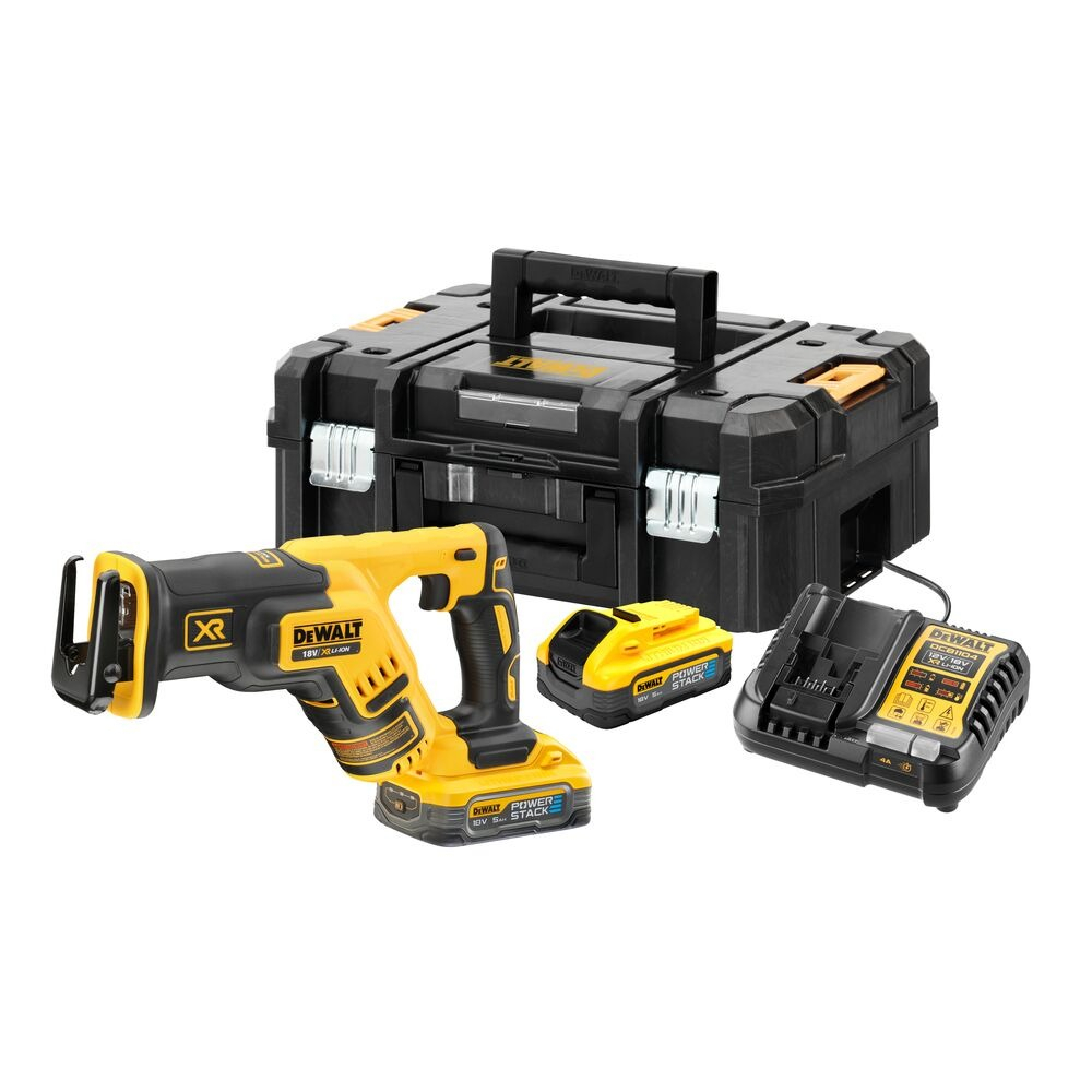 Aku kompaktní mečová pila DeWALT DCS367H2T POWERSTACK 18V