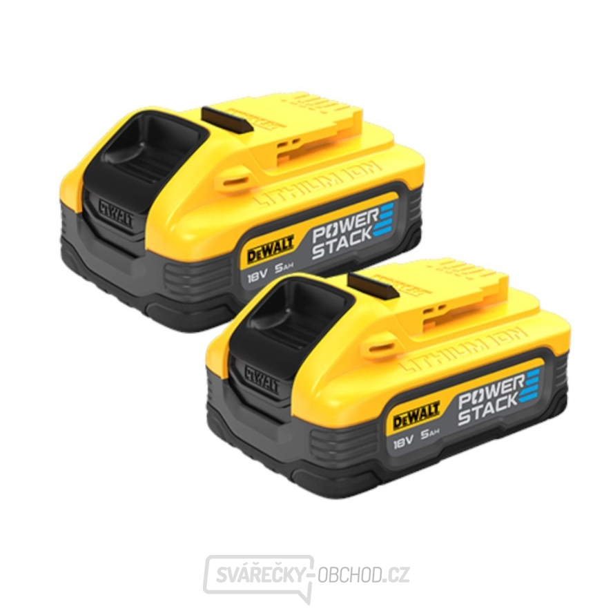 Akumulátor DeWALT DCBP518H2 POWERSTACK 18V 5Ah 2x