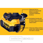 Aku bezuhlíkový rázový utahovák DeWALT DCF891P2LRT-XJ 18V 2x 5Ah (bez nabíječky) Náhled
