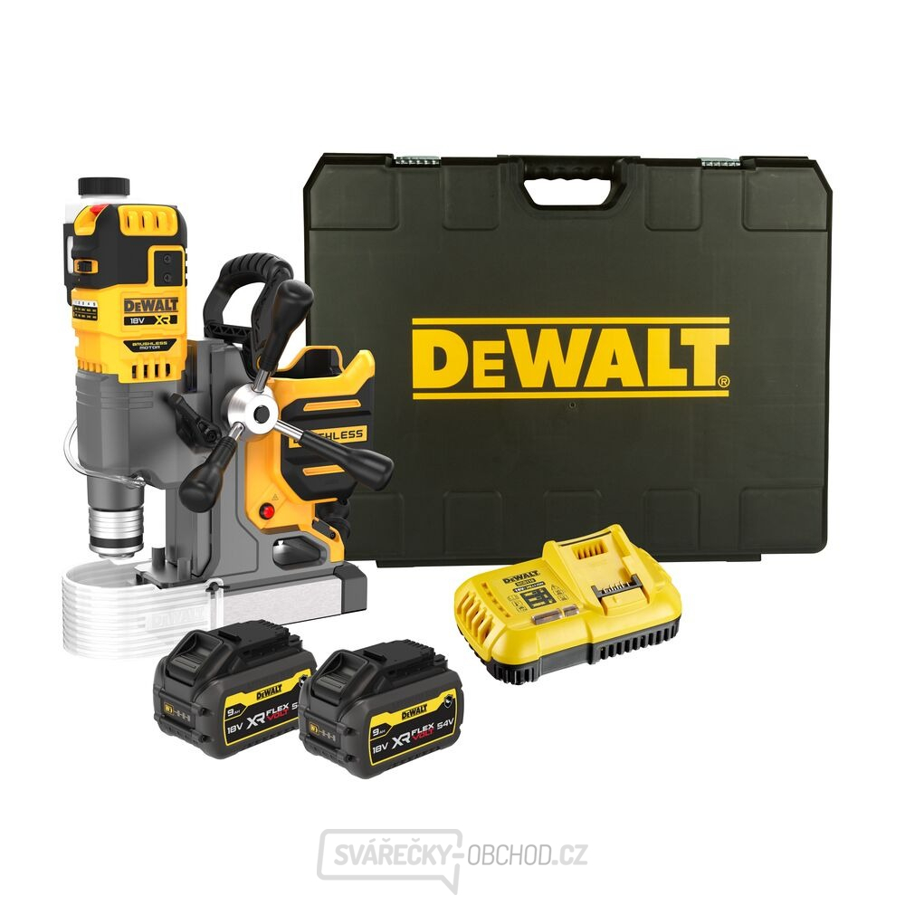 Aku bezuhlíková magnetická vrtačka DeWALT DCD1623X2G 18V/54V