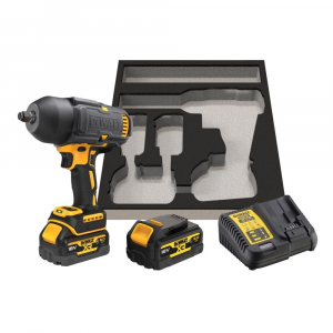 Aku bezuhlíkový rázový utahovák DeWALT DCF900P2G 18V 2x5Ah s GFN krytem gallery main image