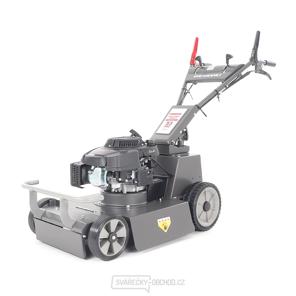 Benzínová mulčovací sekačka na trávu Weibang WB BC 537 SCV