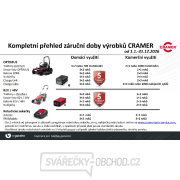 Akumulátorové nůžky na živý plot CRAMER 48PH (Dodáváno bez baterie a nabíječky) Náhled