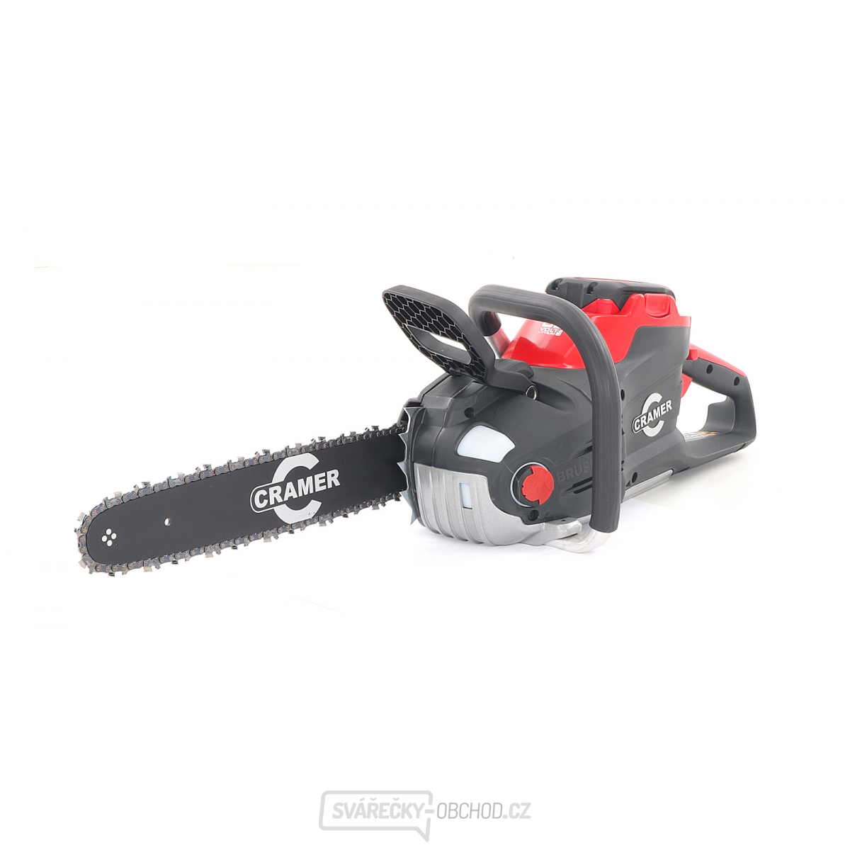 Akumulátorová řetězová pila CRAMER 82CS34 (Dodáváno bez baterie a nabíječky)