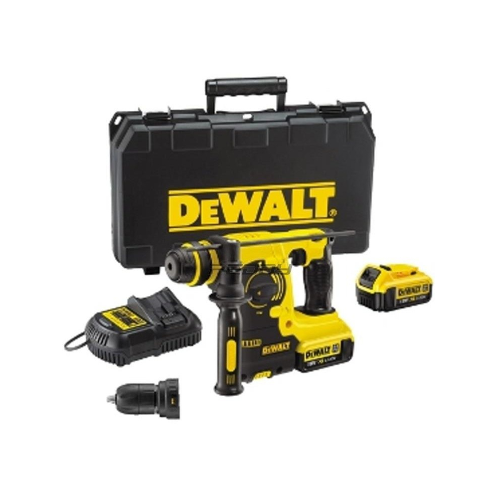 Aku kombinované kladivo DeWALT DCH254M2 SDS-Plus 24 mm 18V 2x 4Ah