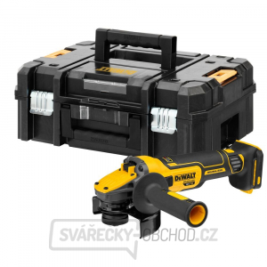 Aku bezuhlíková bruska DeWALT DCG409VSNT s regulací otáček 18V (bez akumulátoru a nabíječky) Aku bezuhlíková bruska DeWALT DCG409VSNT s regulací otáček 18V (bez akumulátoru a nabíječky) gallery main image