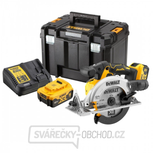 Aku bezuhlíková kotoučová pila DeWALT DCS565P2 18V