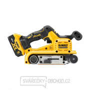 Aku pásová bruska DeWALT DCW220P2 18V, XR 5.0 Ah Náhled