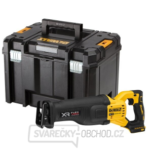 Aku bezuhlíková mečová pila DeWALT DCS386NT POWERSTACK 18V (bez akumulátoru a nabíječky)