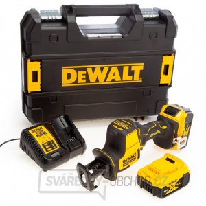 Aku bezuhlíková kompaktní mečová pila DeWALT DCS369P2 18V  2 x 5 Ah. gallery main image