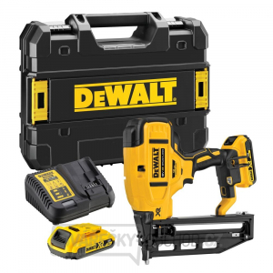 Aku dokončovací hřebíkovačka DeWALT 18V kalibr 16